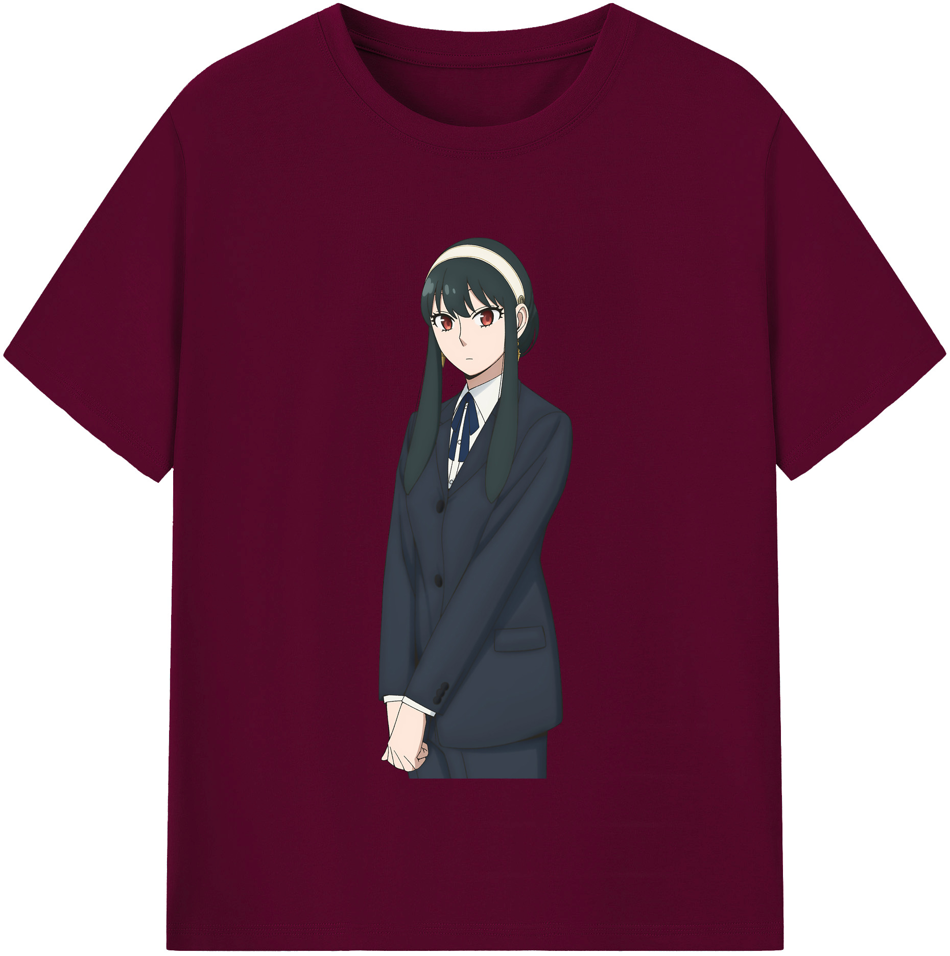 （画像用） SPY×FAMILY间谍家家酒 レディースカジュアルプリントTシャツ（綿100％）